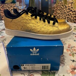 Adidas Gold Stan Smith Sneakers